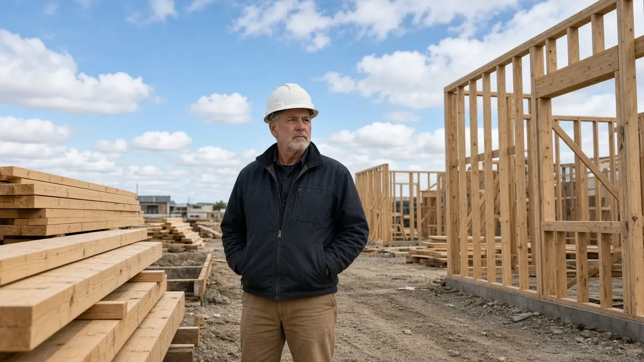 A superintendent on a construction job